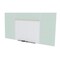 Ghent Combo Whiteboard/Bulletin, Mag Por/Vnyl, Styl E, 4 ft H x 8 ft W, Silver SPC48E-V-193 - alternate 1